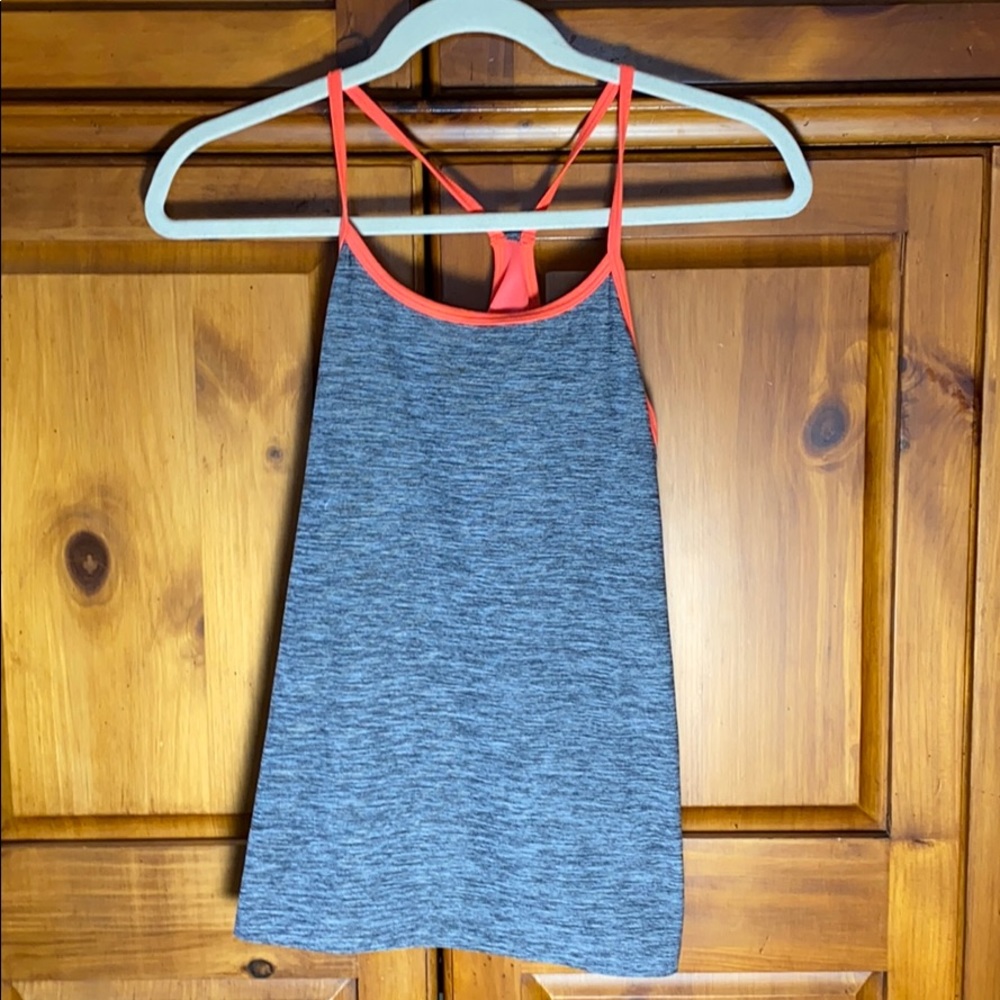 OLD NAVY Active Gray Heathered Tanktop